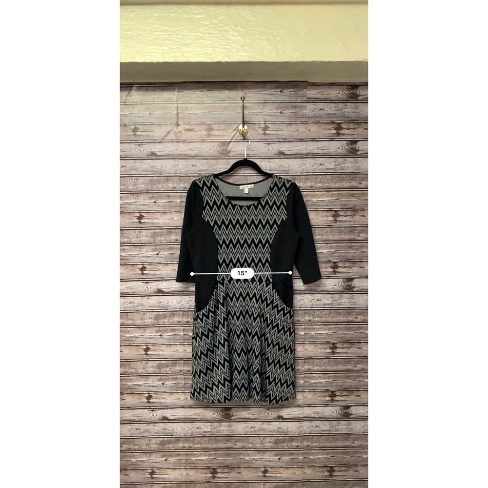 Accidentally in Love Women's Color Block Dress Size XL - Picture 9 of 9